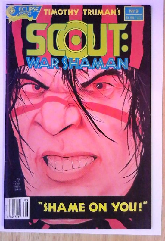 Scout: War Shaman #9 Eclipse Comics (1989) FN+ 1st Print Comic Book