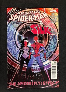 AMAZING SPIDER-MAN & SILK #1-4 - SPIDER (FLY) EFFECT - 4PC LOT (9.0/9.2) 2004