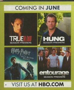 ORIGINAL Vintage May 2010 HBO Guide Magazine Treme Harry Potter Entourage 