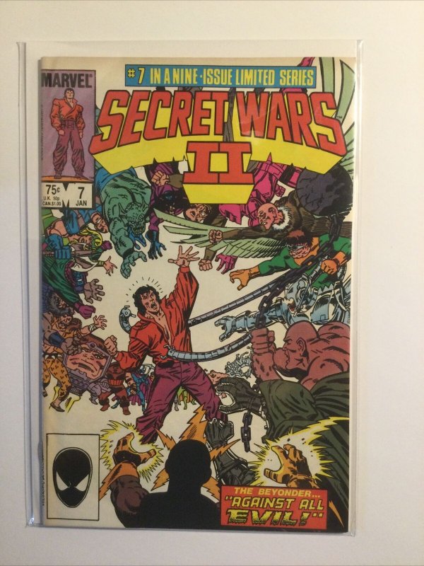 Secret Wars II 7 Very Fine VF 8.0 Marvel 