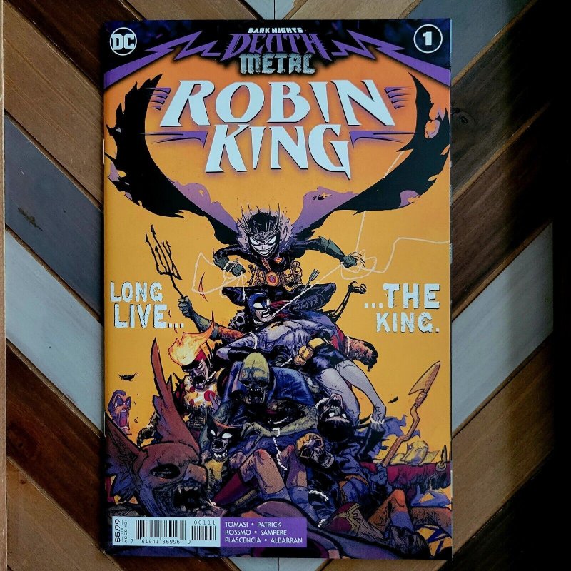 Dark Knights: DEATH METAL #1 (DC 2020) New NM 1st solo ROBIN KING (One-Shot)