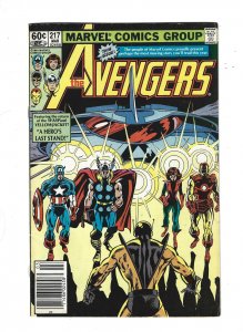 The Avengers #217 (1982) abc2