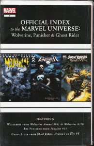 Wolverine, Punisher & Ghost Rider: Official Index to the Marvel Universe #6 (...