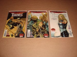 MODERN THOR LOT (2013-2017) INCLUDES THORS COMPLETE MINI-SERIES - FREE SHIPPING