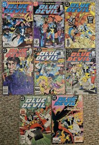 Lot of 8 Blue Devil Comics (DC, 1984 Series)