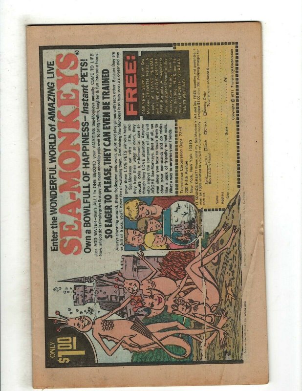 8 Comics Coverless Avengers 125 Richie Rich Cash 12 92 All-Star 59 Cadbury + HG5