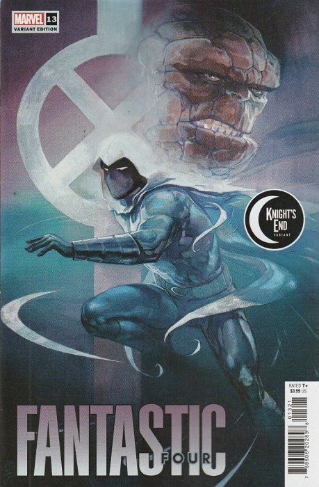Fantastic Four (7th Series) #13A VF/NM ; Marvel | 706 Moon Knight's End Variant
