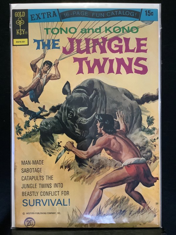 Tono and Kono the Jungle Twins #4 (1973)