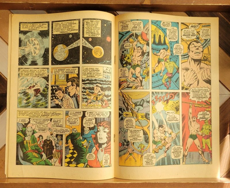 Sub-Mariner #17 & 18 (Marvel 1969) Marie Severin, 1st appearance KORMOK + TRITON 