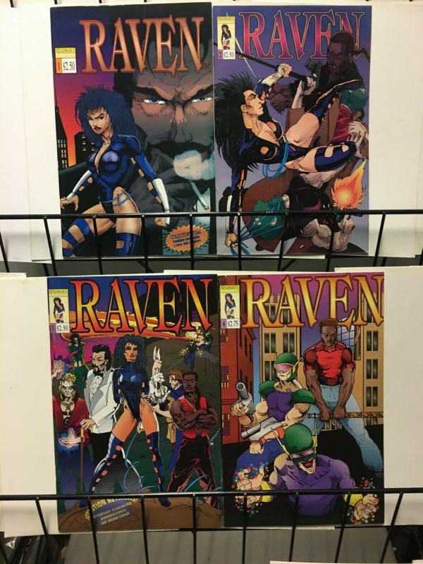 RAVEN (1993 RENAISSANCE) 1-4  complete series!