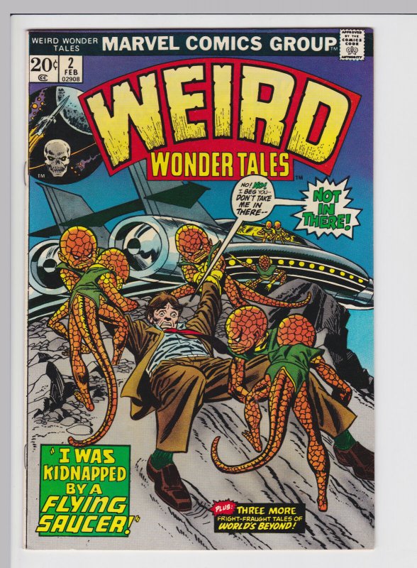 Weird Wonder Tales #2 (Feb 1973) 7.0 FN/VF Marvel Horror