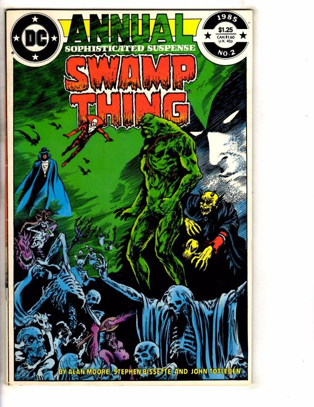 Swamp Thing Annual # 2 VF DC Comic Book Justice League Dark Deadman Demon NP6