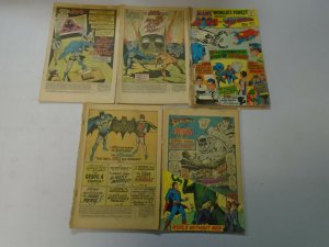 Silver + Bronze age Batman readers comic lot 37 different issues