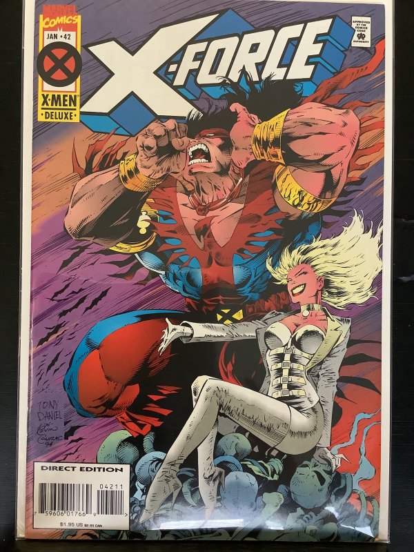 X-Force #42 Deluxe Newsstand Edition (1995)