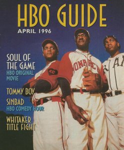 ORIGINAL Vintage Apr 1996 HBO Guide Magazine Soul of the Game Batman Forever