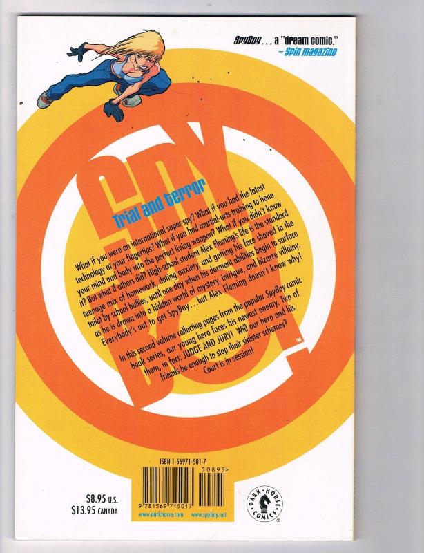 Spy Boy Trial And Terror TPB Dark Horse Comics Hi-Res Scans Awesome Issue!!! T3