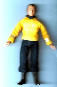 Vintage 1970s Mego Star Trek Captain Kirk Action Figure