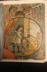 A queer pin box and other stories 1887, super creepy cover, POSS.last story Inc.