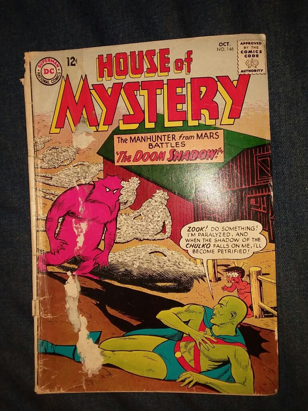 House Of Mystery 146 Gdvg Martian Early Manhunter Cover Appearance 1st Print Comic Books 0316