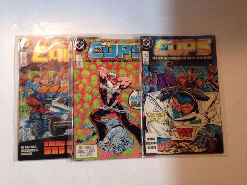 Cops 1-6 Near Mint Lot Set Run