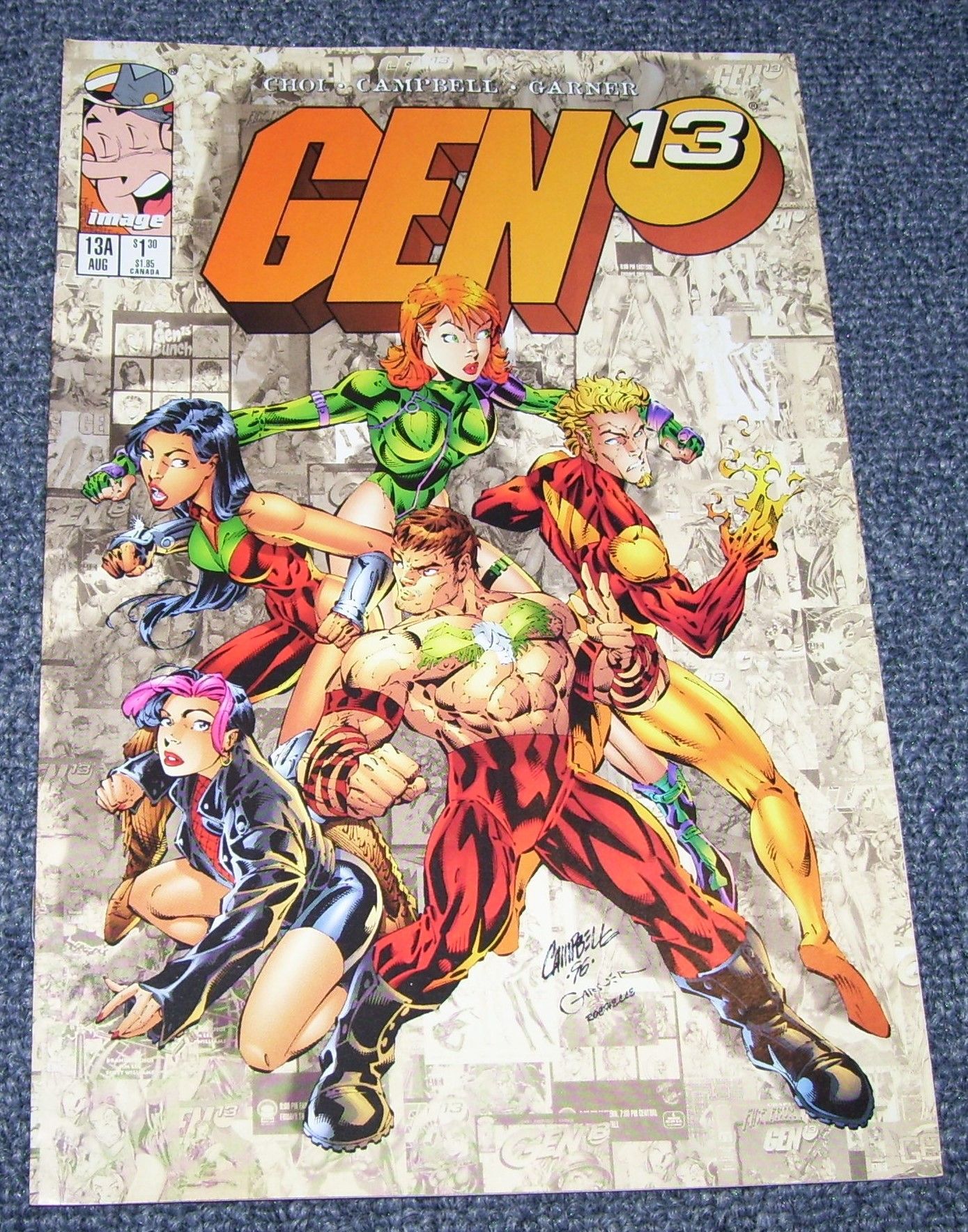 Gen 13 13a 1996 Comic Books Modern Age Wildstorm Gen 13 Superhero Hipcomic 3136