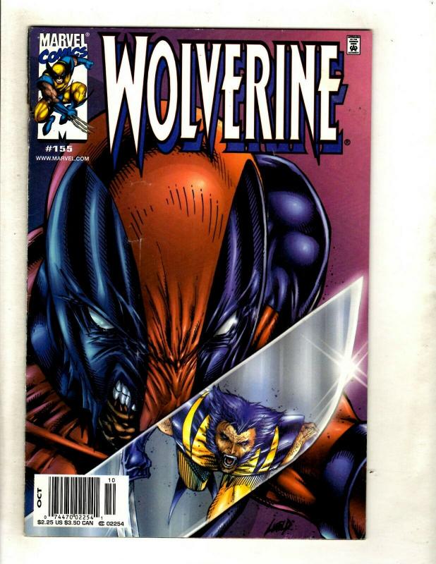 Wolverine # 155 VF 1st Print Marvel Comic Book Deadpool X-Men X-Force Cable HY1