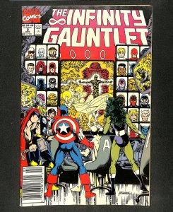 Infinity Gauntlet #2 Newsstand Variant