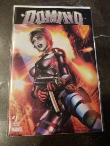 DOMINO #1 GREG HORN COMICXPOSURE EXCLUSIVE