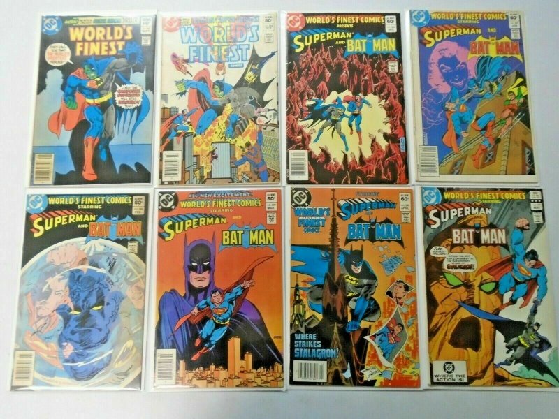 World's Finest Superman Batman lot #283-322 35 diff avg 5.0 range (1982)