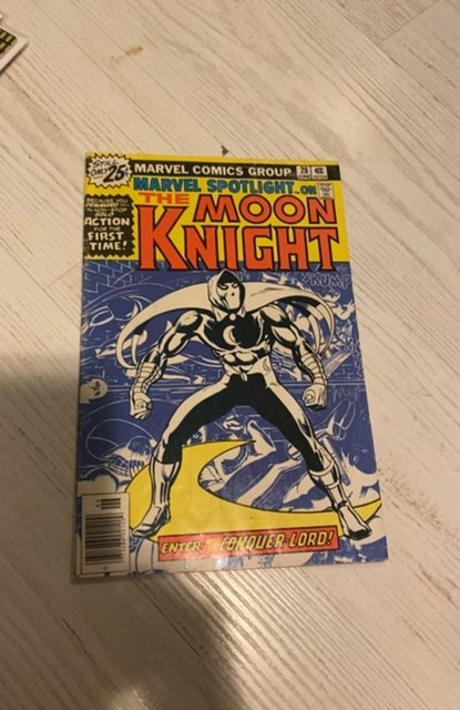 Marvel Spotlight #28 (1976)first app of moonlight mid grade