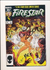 MARVEL Comics -Lot of 4- FIRESTAR COMICS #1,2,3,4 VG/FINE (SIC223)