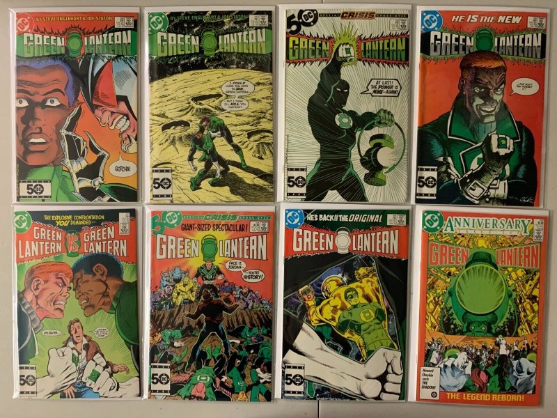 Green Lantern and GL Corps lot #142-224 (last issue) direct 38 diff (1981-88)