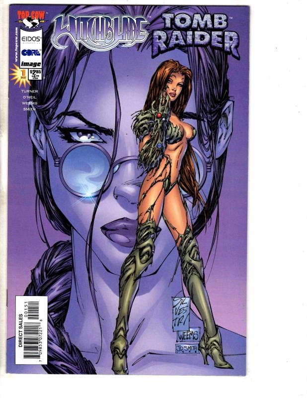 Witchblade Tomb Raider # 1 NM Image Top Cow Comic Book Silvestri Titanic J240