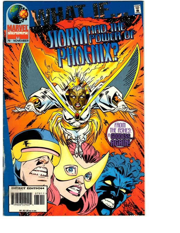 5 What If... Marvel Comic Books # 75 76 77 78 79 Spider-Man Hulk X-Men Storm BH2