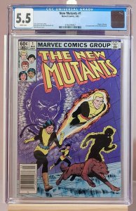 New Mutants #1, 3rd team appearance of the New Mutants