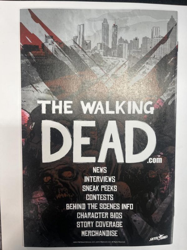 The Walking Dead #1, Image Comics, 2003