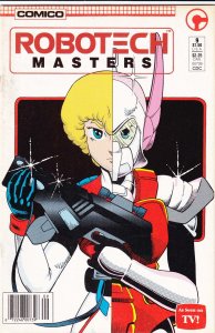 Robotech Masters #9 (Newsstand) FN ; COMICO | Mike Baron