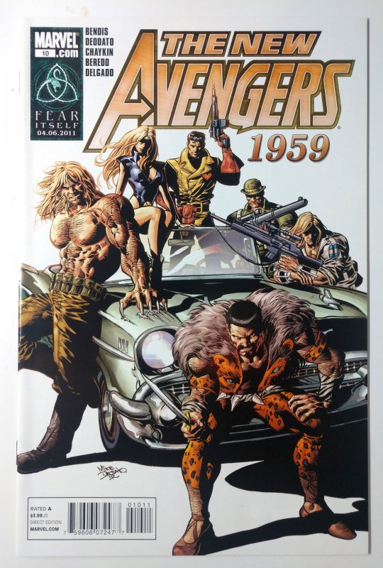 New Avengers #10 (9.4, 2011) 1st team app of the 1959 Avengers