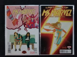 Ms. Marvel 2PC LOT #18-19 - New Disney+ Tv Series (9.2) 2015