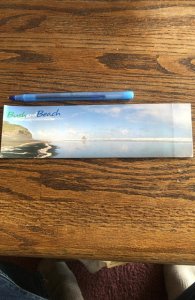 Auckland Bush and Beach bookmark used