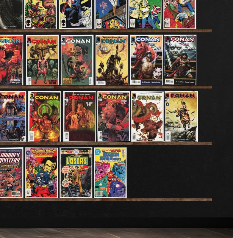 Huge Lot 150+ Comics with Conan, The Defenders, Excalibur & More!