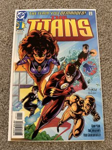 The Titans #1 Double Cover - Newsstand (1999) CGC 9.8.