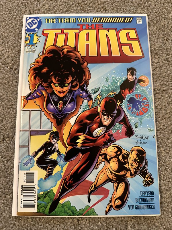 The Titans #1 Double Cover - Newsstand (1999) CGC 9.8.