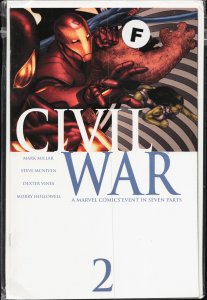 Civil War #2 (2006) Captain America