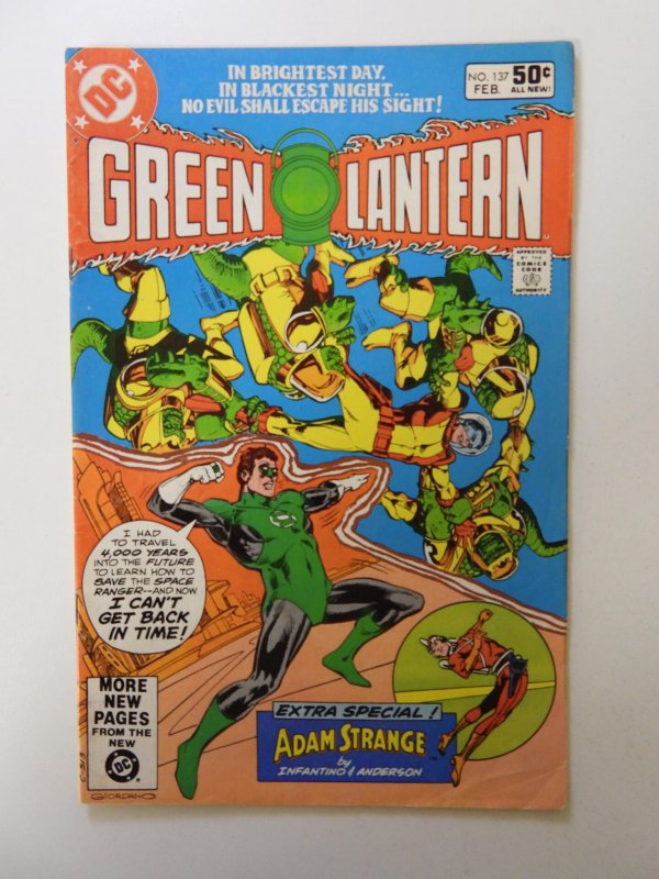 Green Lantern #137 (1981) FN- condition