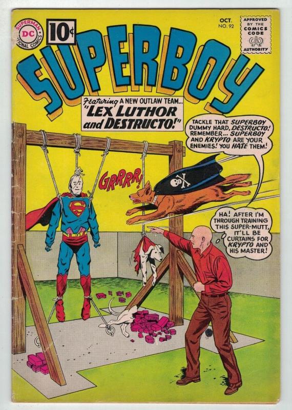 SUPERBOY 92 VG October 1961