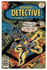 Detective Comics #470 1977 1st APP of Silver St.Cloud & 1st modern Hugo Strange  