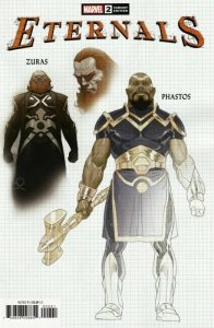 Eternals (5th Series) #2C VF/NM ; Marvel | 1:10 Variant Design