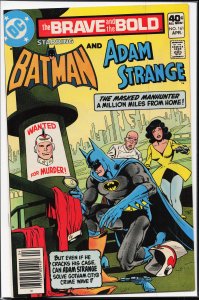 The Brave and the Bold #161 (1980) Adam Strange