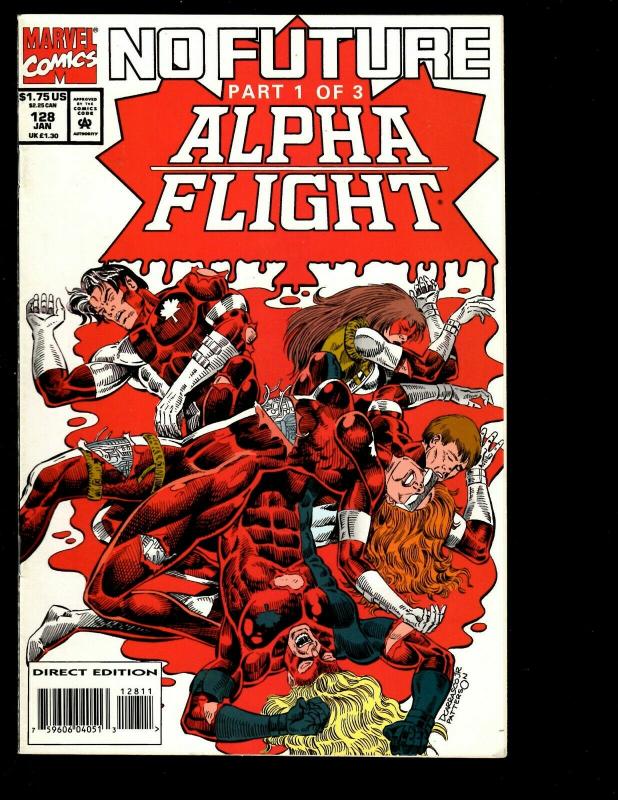 10 Alpha Flight Marvel Comics 23 66 74 96 116 117 128 129 130 Flashback 1 EK4  